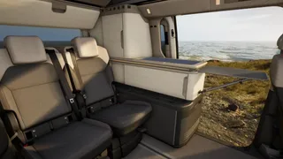 VW T7 California Ocean offene Schiebetür